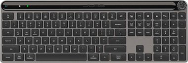 JLab - Epic Wireless Scissor Keyboard - Black - Front_Zoom