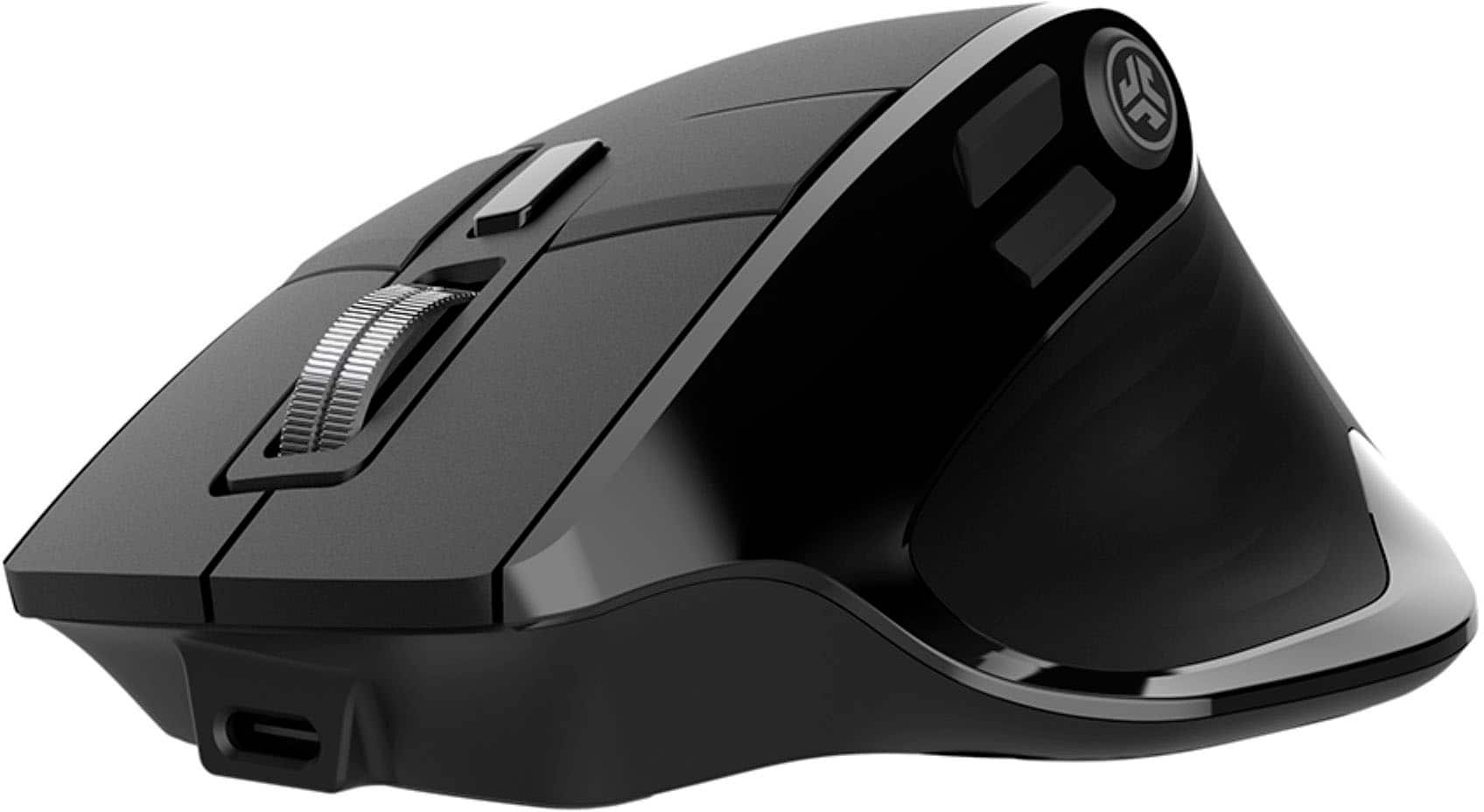 Left. JLab - Epic Wireless Mouse - Black.
