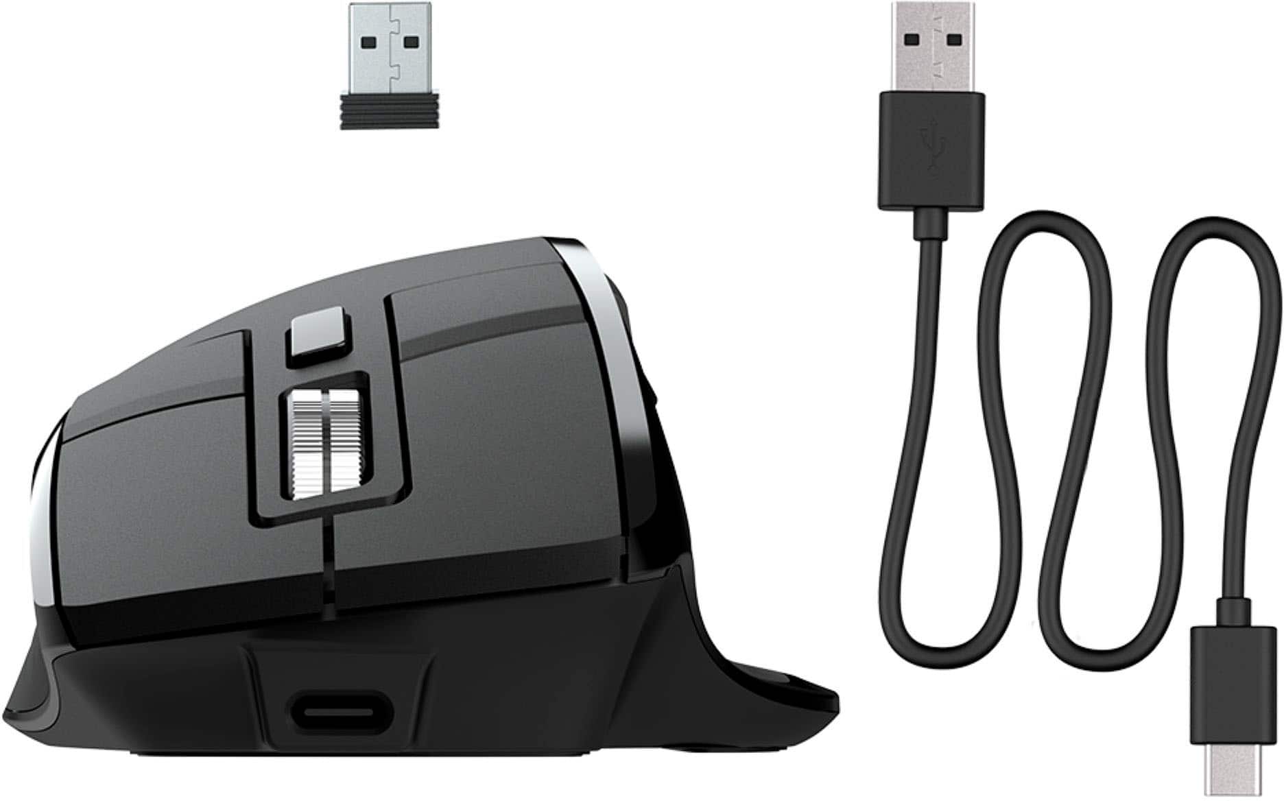 Alt View 12. JLab - Epic Wireless Mouse - Black.