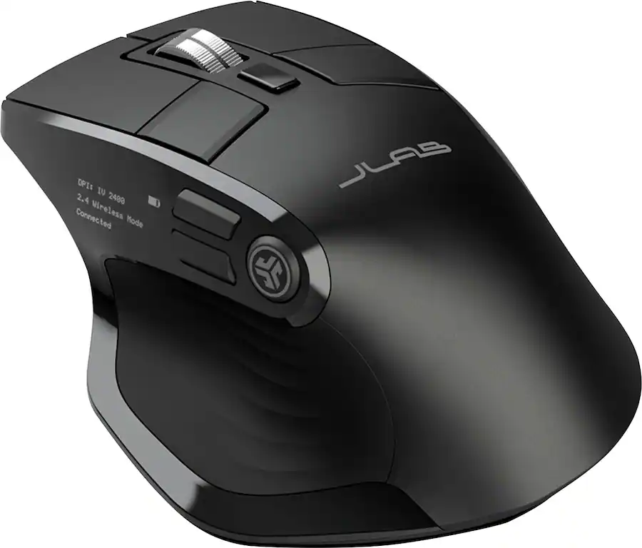 JLab Epic Wireless Mouse Wireless Black MEPICMOUSERBLK124 - Best Buy