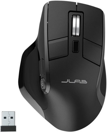 JLab - Epic Full-Size Wireless Bluetooth Optical Mouse - Black_3