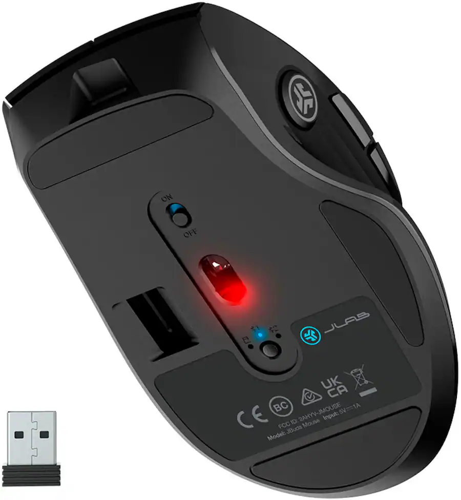 Jlab Mouse Software JLab JBuds Wireless Mouse Wireless Black MJBMOUSERBLK124 - Best Buy