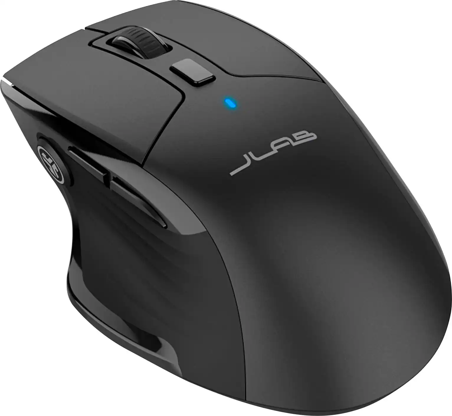 Front. JLab - JBuds Wireless Mouse - Black.
