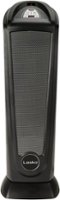 Lasko - 1500-Watt Electric Portable Ceramic Tower Space Heater with Timer and Remote Control - Black - Front_Zoom