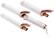 Alt View 15. T3 - Twirl Trio Interchangeable Clip Barrel Iron Set - White & Rose Gold.