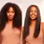 Alt View 12. T3 - Smooth ID 1” Smart Flat Iron with Touch Interface - White & Rose Gold.