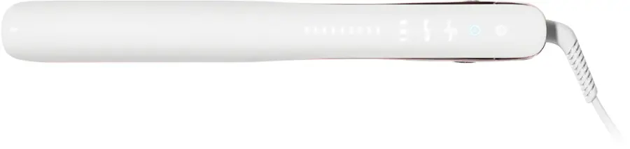 Alt View 20. T3 - Smooth ID 1” Smart Flat Iron with Touch Interface - White & Rose Gold.