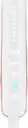 Left. T3 - Smooth ID 1” Smart Flat Iron with Touch Interface - White & Rose Gold.