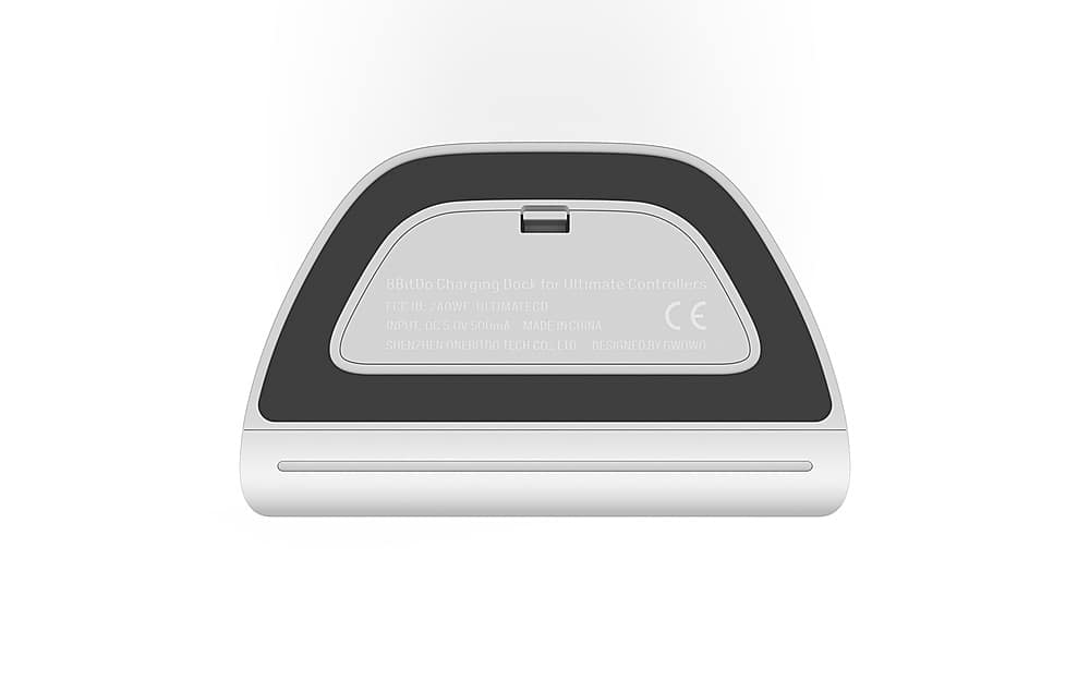 Alt View 13. 8BitDo - Ultimate Bluetooth Controller for Nintento Switch and Windows PCs with Dock - White.