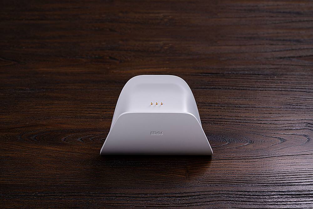 Alt View 23. 8BitDo - Ultimate Bluetooth Controller for Nintento Switch and Windows PCs with Dock - White.