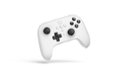 Left. 8BitDo - Ultimate Bluetooth Controller for Nintento Switch and Windows PCs with Dock - White.