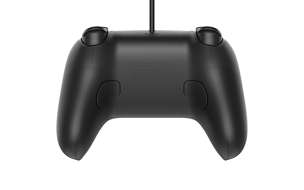 Back. 8BitDo - Ultimate Wired Controller for PC - Black.