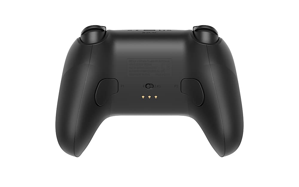 Back. 8BitDo - Ultimate Bluetooth Controller for Switch and Windows with Charging Dock - Black.