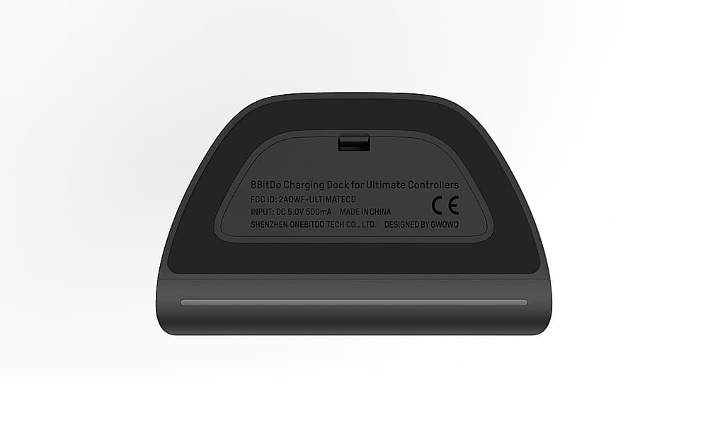 Alt View 13. 8BitDo - Ultimate Bluetooth Controller for Nintento Switch and Windows PCs with Dock - Black.