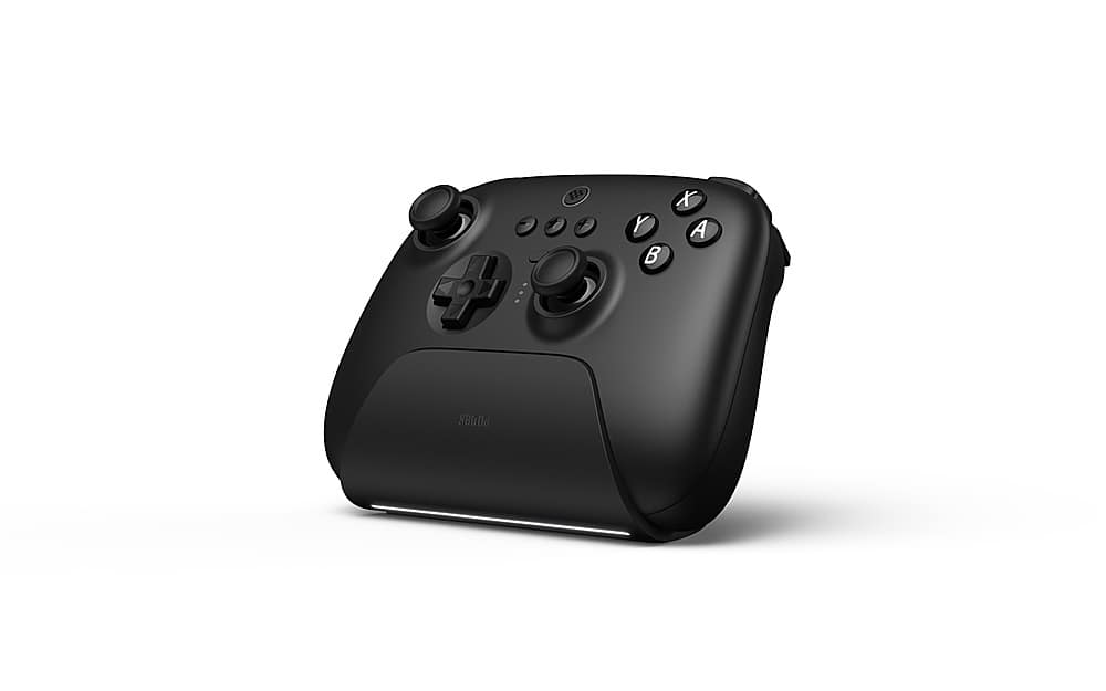 Alt View 14. 8BitDo - Ultimate Bluetooth Controller for Nintento Switch and Windows PCs with Dock - Black.