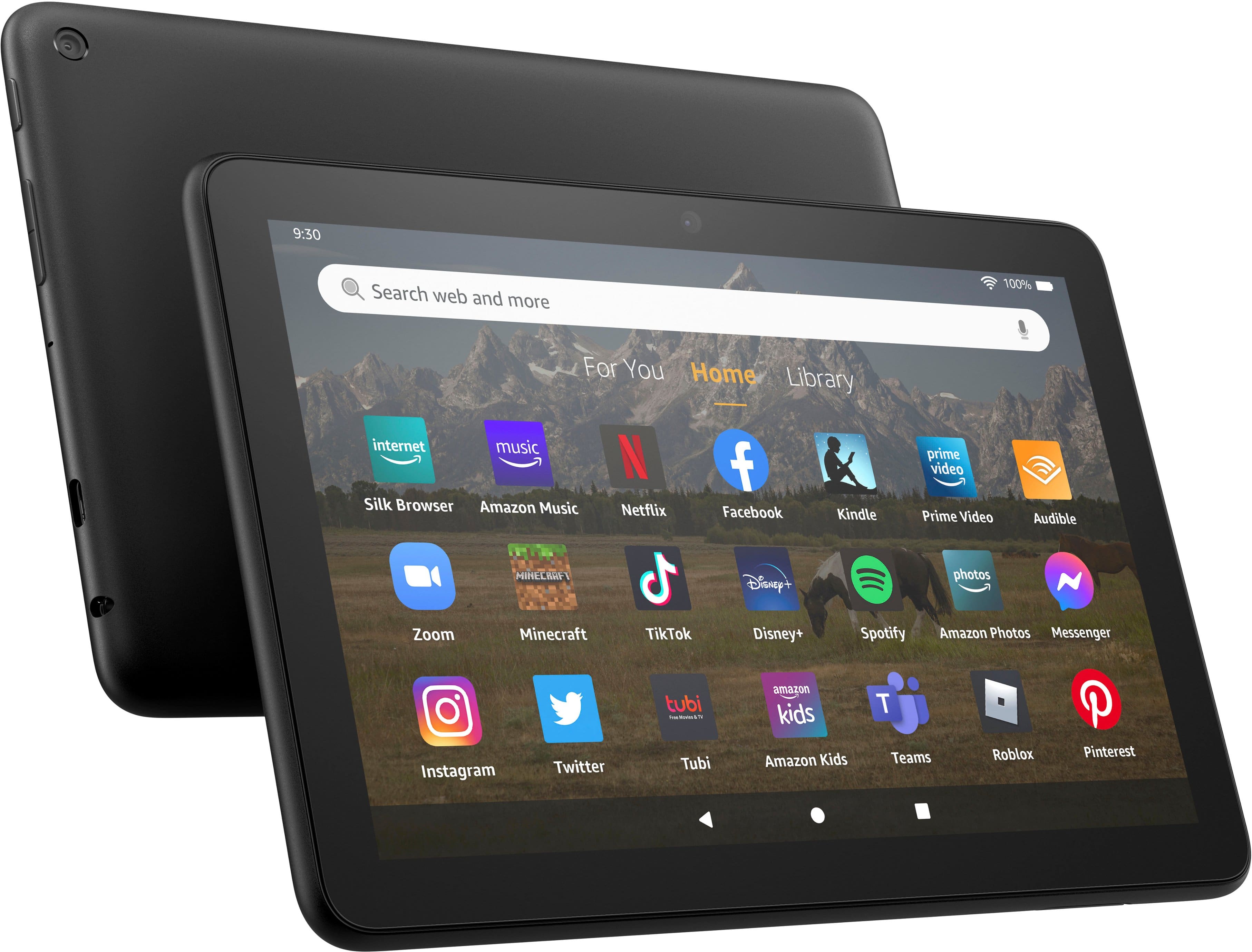 Best Buy:  Fire HD 8 10th Generation 8 Tablet 32GB Black B07TMJ1R3X