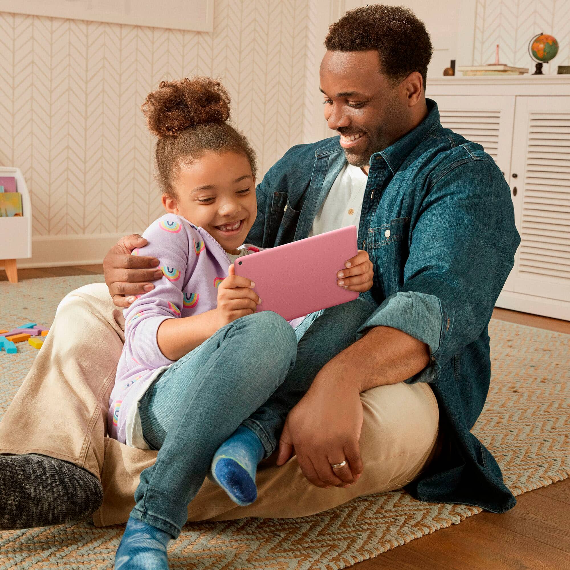 Alt View 14. Amazon - Fire HD 8 (2022) 8" HD tablet with Wi-Fi 32 GB - Rose.