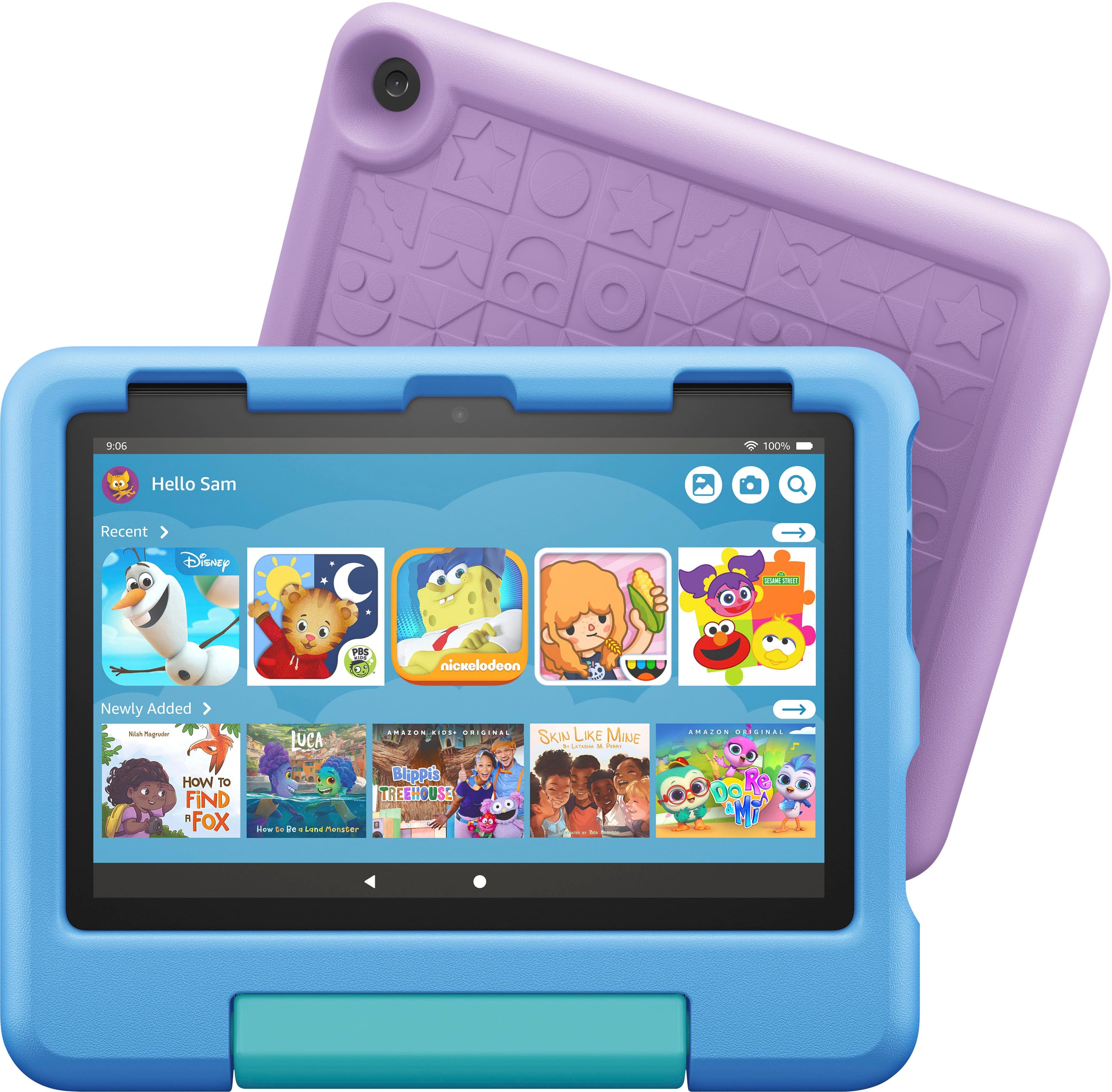 Fire HD 8 Kids – Ages 3-7 (2022) 8 HD Tablet 32 GB with Wi