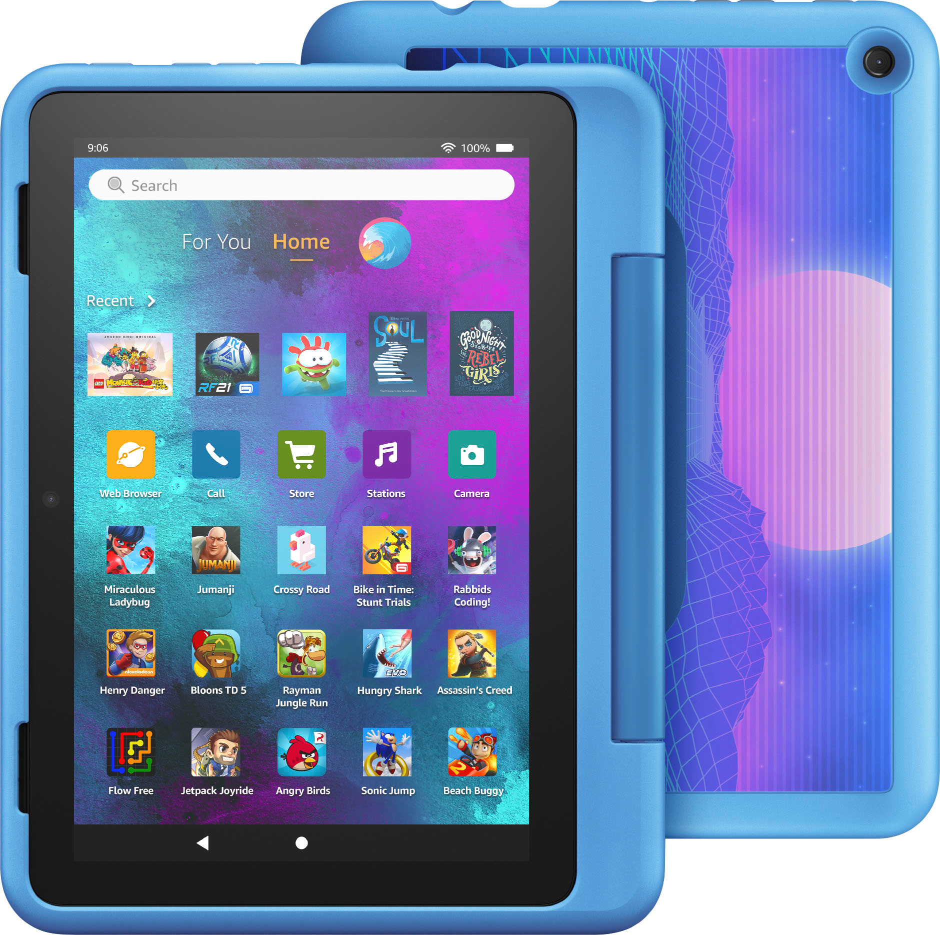 Win  Fire HD 8 kids edition tablet with Poki games worth £129.99