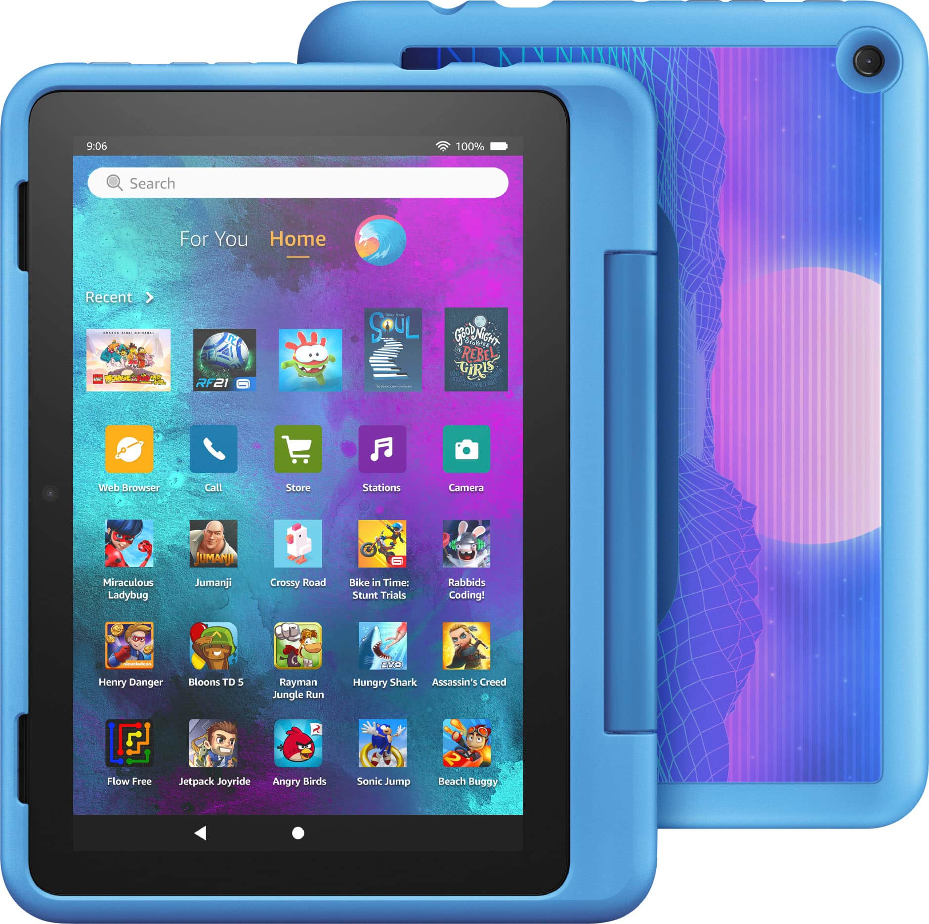 Customer Reviews: Amazon Fire HD 8 Kids Pro ages 6-12 (2022) 8