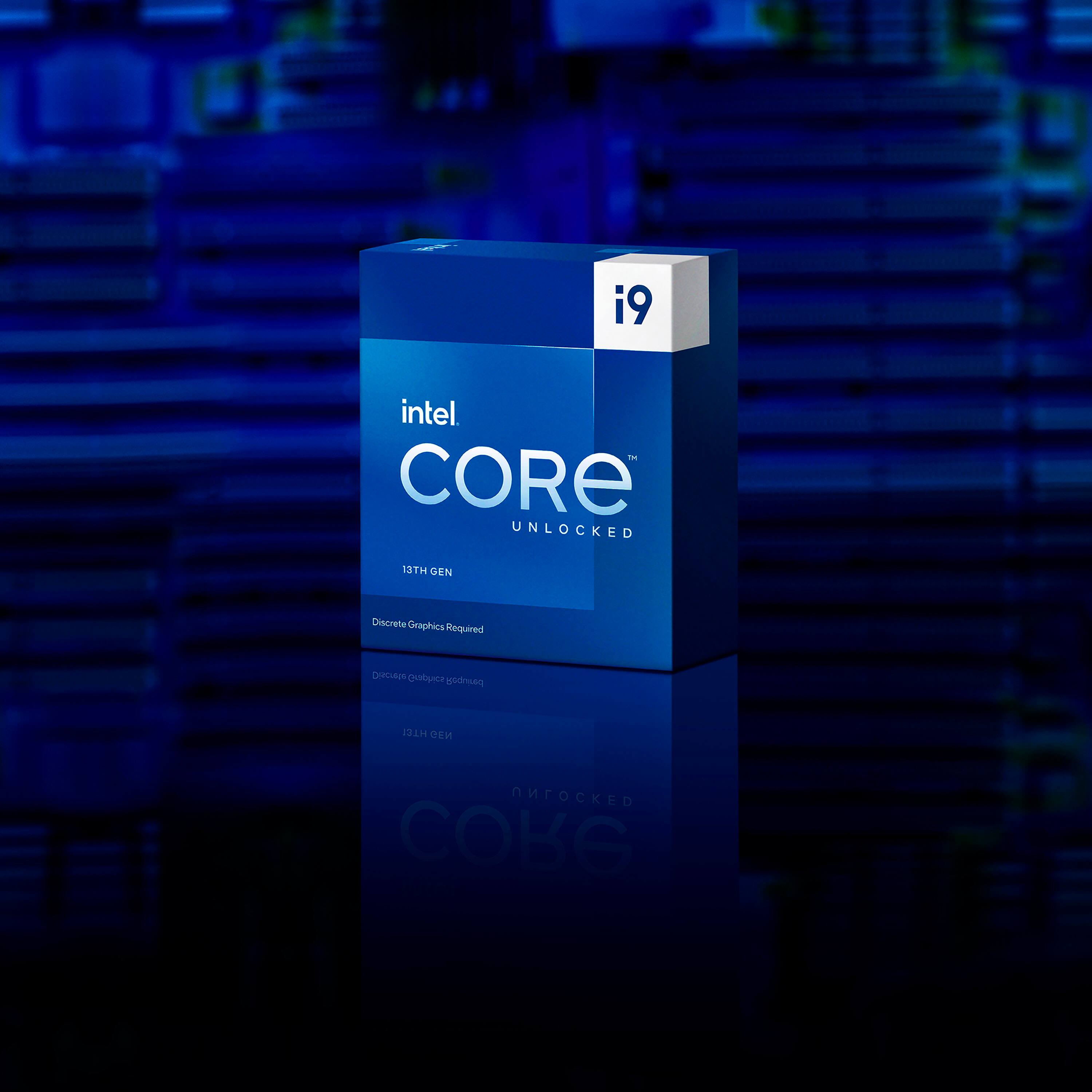 Alt View 13. Intel - Core i9-13900KF 13th Gen 24 cores 8 P-cores + 16 E-cores 36M Cache, 3 to 5.8 GHz LGA1700 Unlocked Desktop Processor - Grey/Black/Gold.