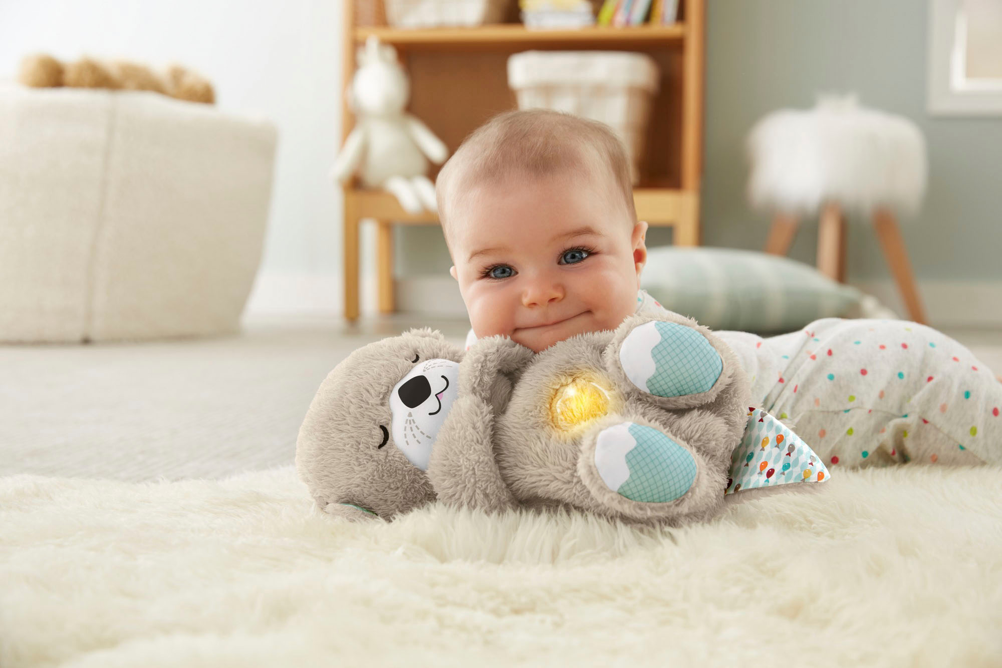 Fisher-Price Soothe n Snuggle Otter with Rhythmic Breathing Motions –  Square Imports