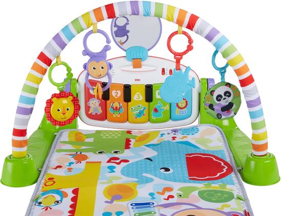 Fisher price deluxe kick online and play piano gym
