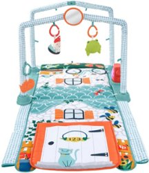 Fisher-Price - 3-in-1 Crawl & Play Activity Gym - Front_Zoom