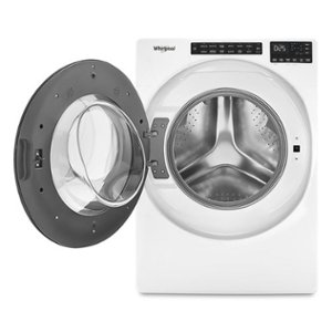 Whirlpool - 5.0 Cu. Ft. High-Efficiency Stackable Front Load Washer with Tumble Fresh - White