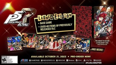Persona 5 Royal Steelbook Launch Edition - PlayStation 5 - Front_Zoom