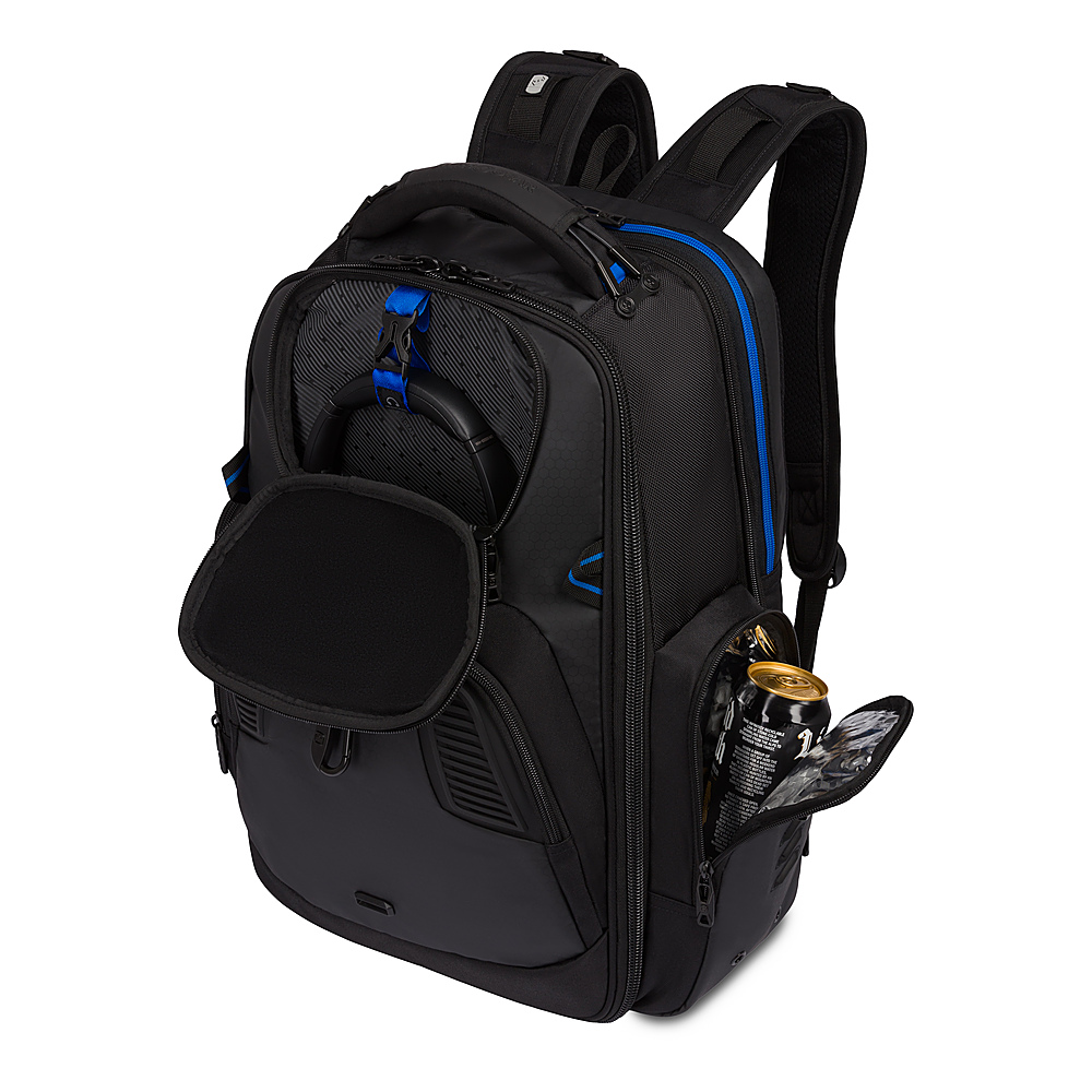 SwissGear Gamer Backpack fits up to 17.3