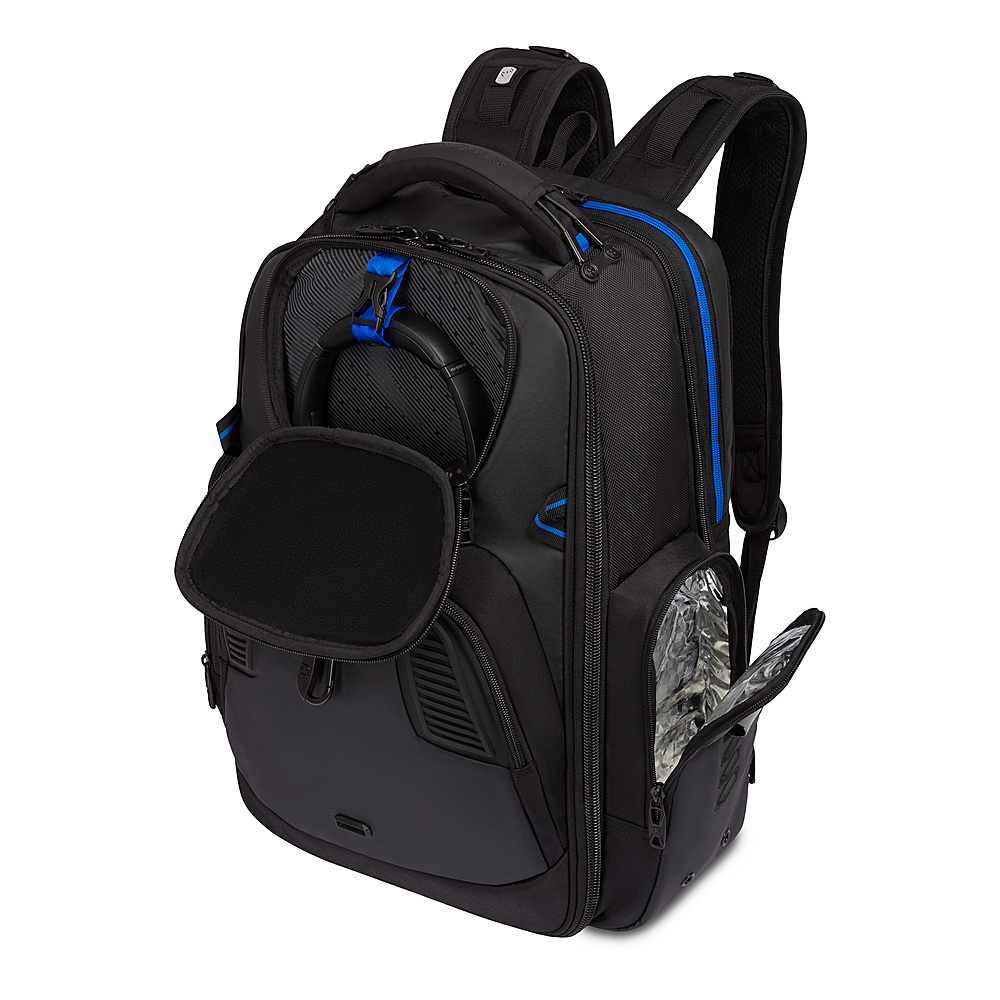 SwissGear Gamer Backpack fits up to 17.3