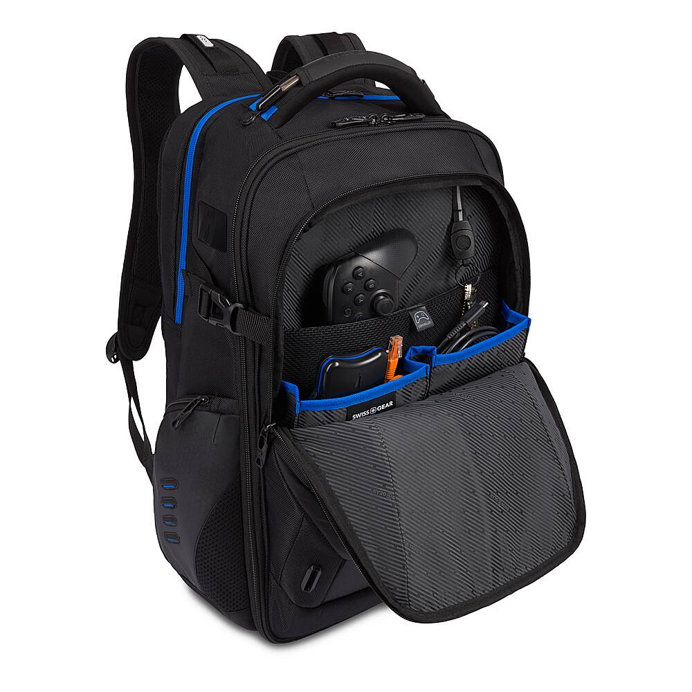 Alt View 21. SwissGear - Gamer Backpack fits up to 17.3" laptops.