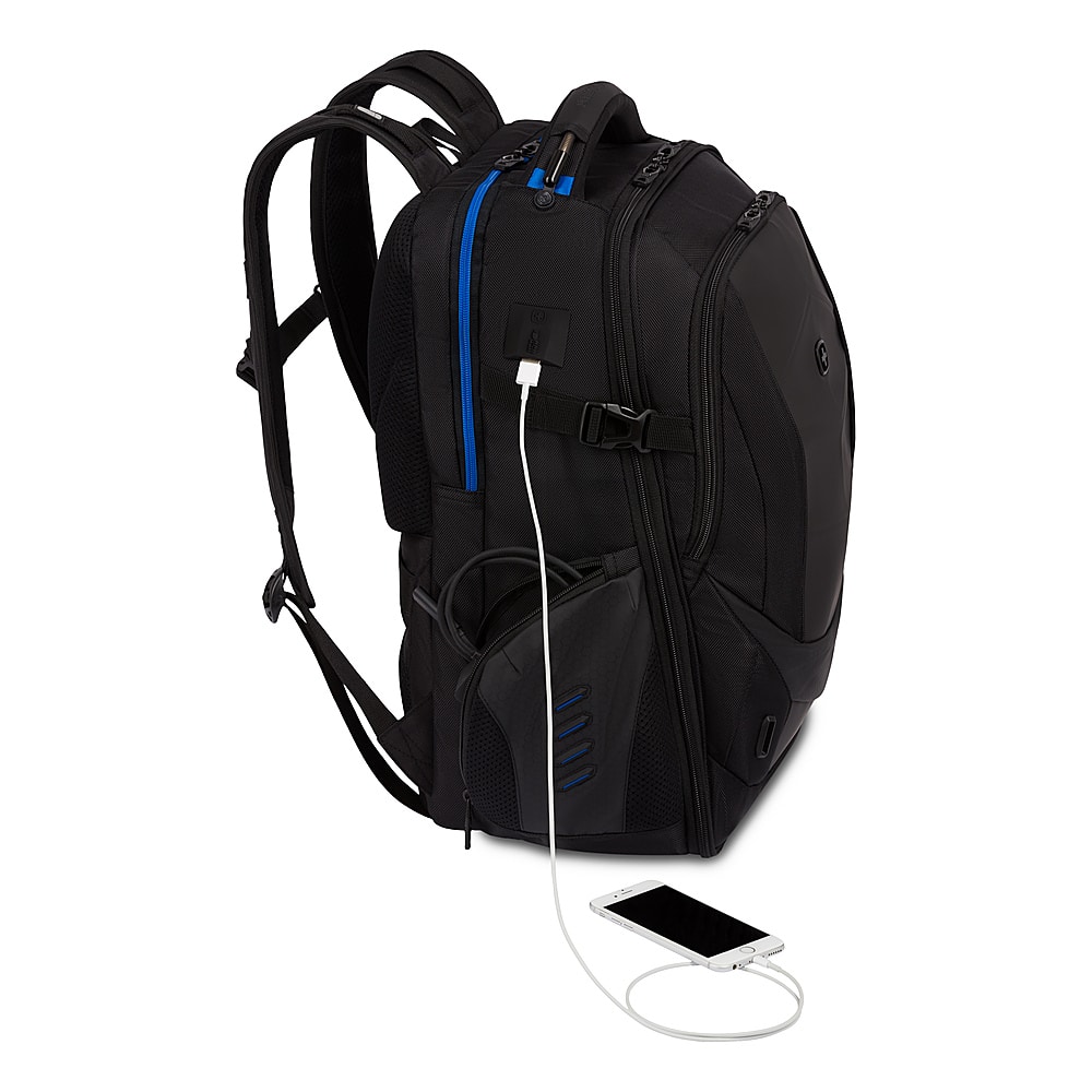 Alt View 18. SwissGear - Speed-run Gamer Backpack fits up to 17.3" laptops.