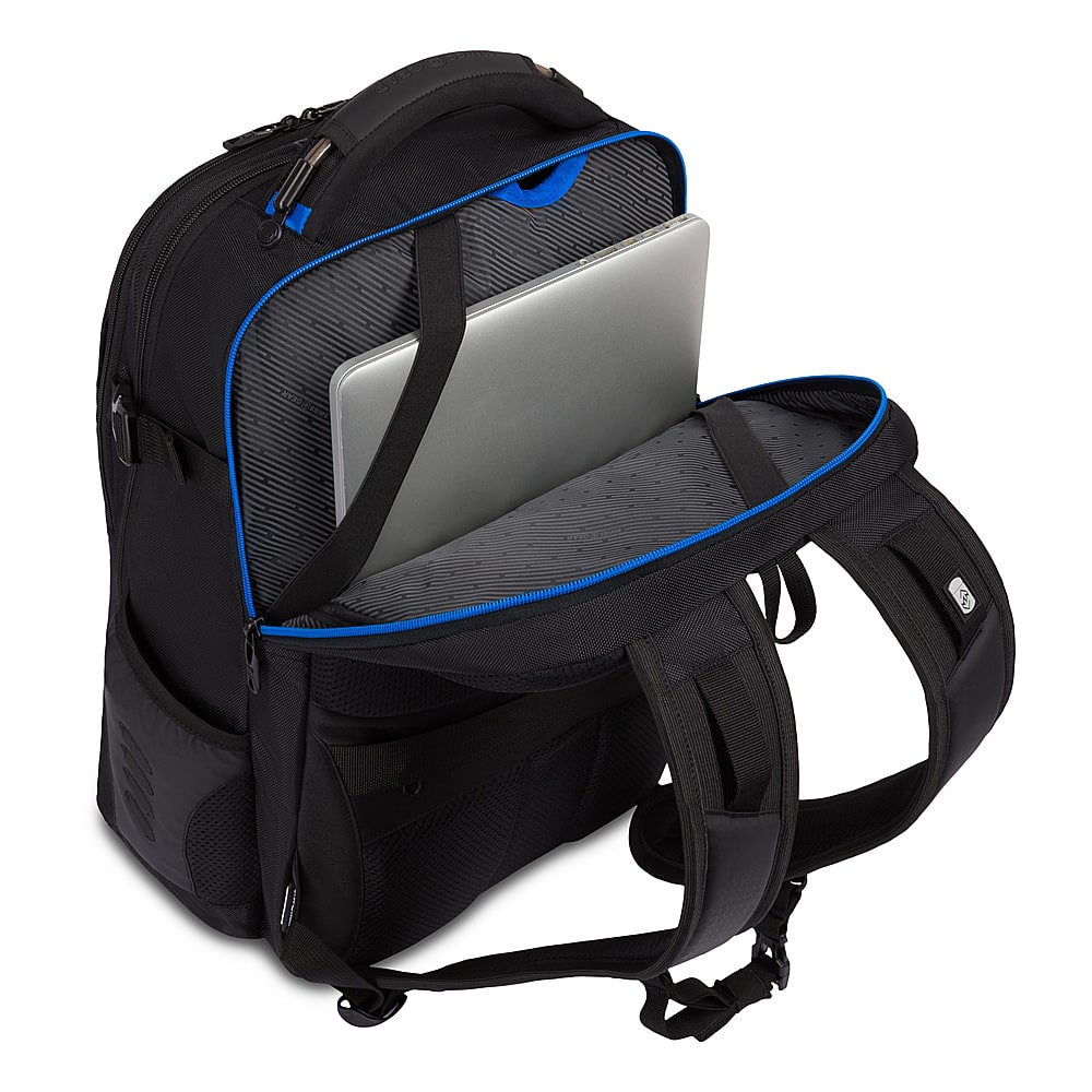 Alt View 19. SwissGear - Speed-run Gamer Backpack fits up to 17.3" laptops.