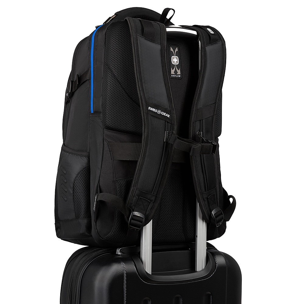 Alt View 24. SwissGear - Speed-run Gamer Backpack fits up to 17.3" laptops.
