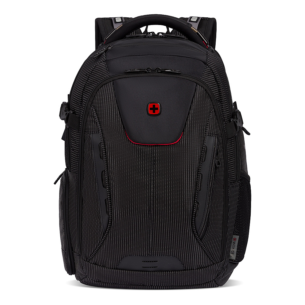 Best Buy: Wenger Commander USB ScanSmart Laptop Backpack Dotted Black ...