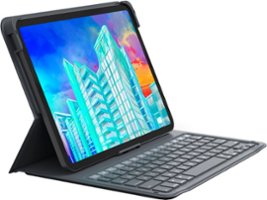 ZAGG - Messenger Folio 2 Keyboard & Case for Apple iPad 10.9" 10th Gen - Black - Front_Zoom