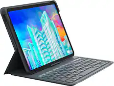 Front. ZAGG - Messenger Folio 2 Keyboard & Case for Apple iPad 10.9" 10th Gen - Black.