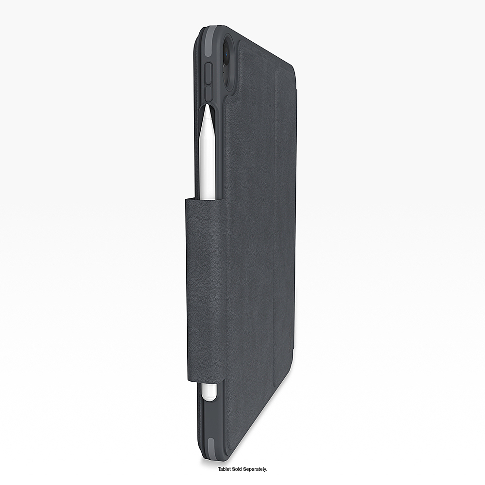 Back View: SaharaCase - Folio Case for Samsung Galaxy Tab A7 - Black