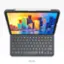 Angle. ZAGG - Pro Keys Wireless Keyboard & Detachable Case for Apple iPad 10.9" 10th Gen (2022) - Black.