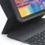 Left. ZAGG - Pro Keys Wireless Keyboard & Detachable Case for Apple iPad 10.9" 10th Gen (2022) - Black.