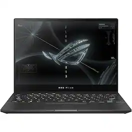 ASUS - Flow X13 13.4" 2-in-1 Laptop with Mobile Dock - AMD Ryzen 9 - 16GB Memory - NVIDIA GeForce RTX 3050 - 1TB SSD - Black