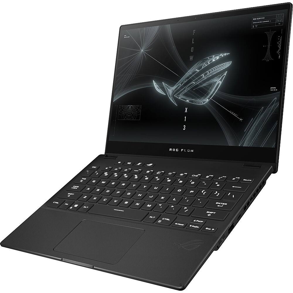 Alt View 23. ASUS - Flow X13 13.4" 2-in-1 Laptop with Mobile Dock - AMD Ryzen 9 - 16GB Memory - NVIDIA GeForce RTX 3050 - 1TB SSD.