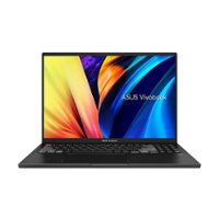 ASUS - Vivobook Pro 16" Laptop WQXGA - Intel 12th Gen Core i7 with 32GB Memory - NVIDIA GeForce RTX 3060 - 1TB SSD - Black - Front_Zoom