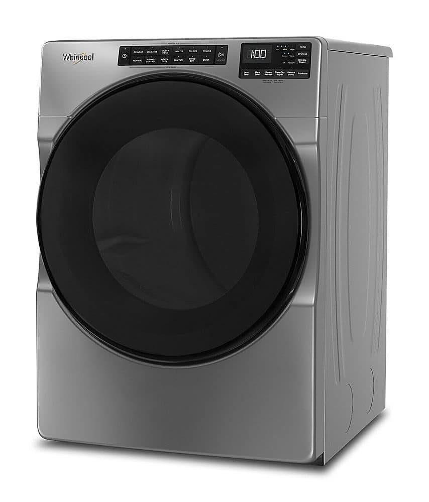 Whirlpool – 7.4 Cu. Ft. Stackable Electric Dryer with Wrinkle Shield Plus Option – Chrome Shadow Sansujyuku sansujyuku.com