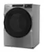 Alt View 1. Whirlpool - 7.4 Cu. Ft. Stackable Electric Dryer with Wrinkle Shield Plus Option - Chrome Shadow.