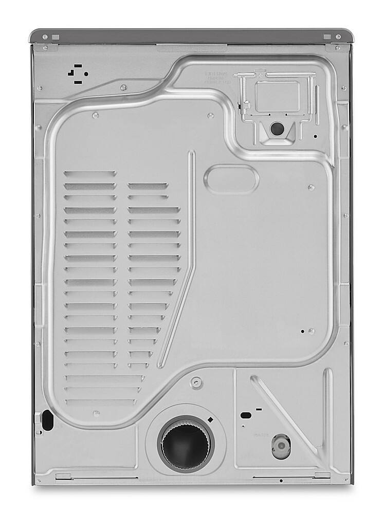 Alt View 3. Whirlpool - 7.4 Cu. Ft. Stackable Electric Dryer with Wrinkle Shield Plus Option - Chrome Shadow.