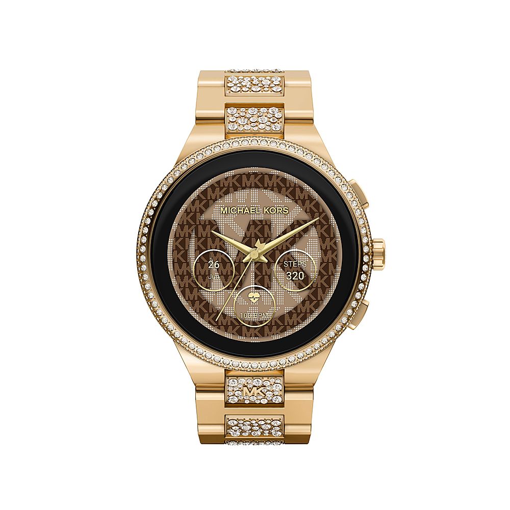 Best Buy: Michael Kors Gen 6 Camille Gold-Tone Stainless Steel Smartwatch  Gold MKT5146V