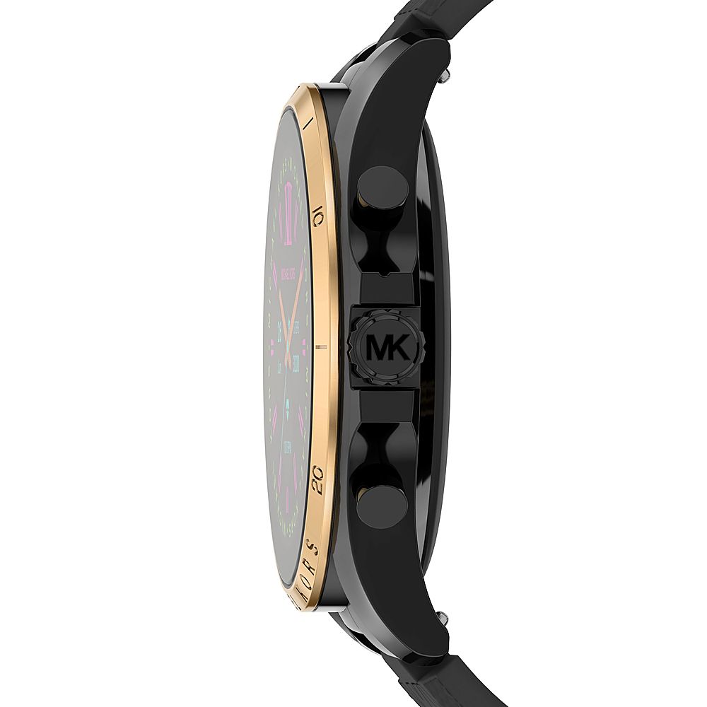 Buy: Bradshaw Michael MKT5151V Best Gen Silicone Kors Black Smartwatch 6